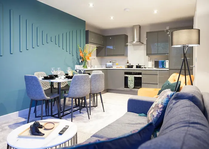 Bright 2-bed - Park Square - Centre Lejlighed Leeds (West Yorkshire)