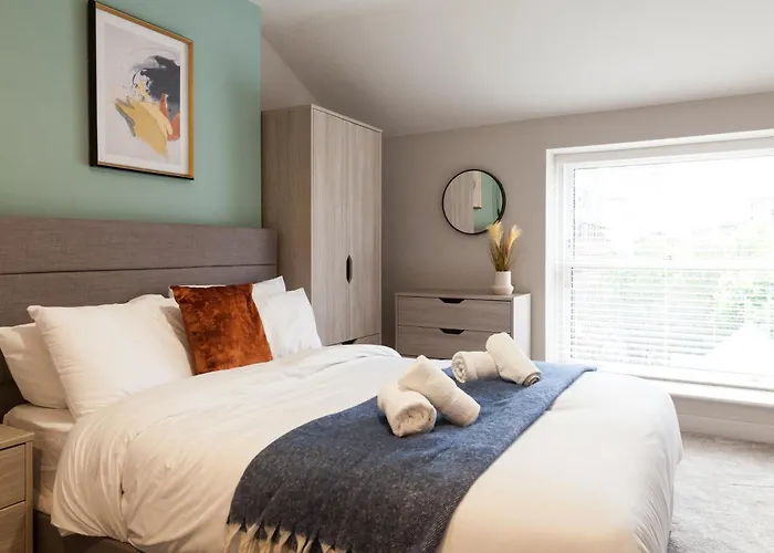 Bright 2-bed - Park Square - Centre Lejlighed Leeds (West Yorkshire)